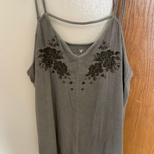 American Eagle army green Tank top